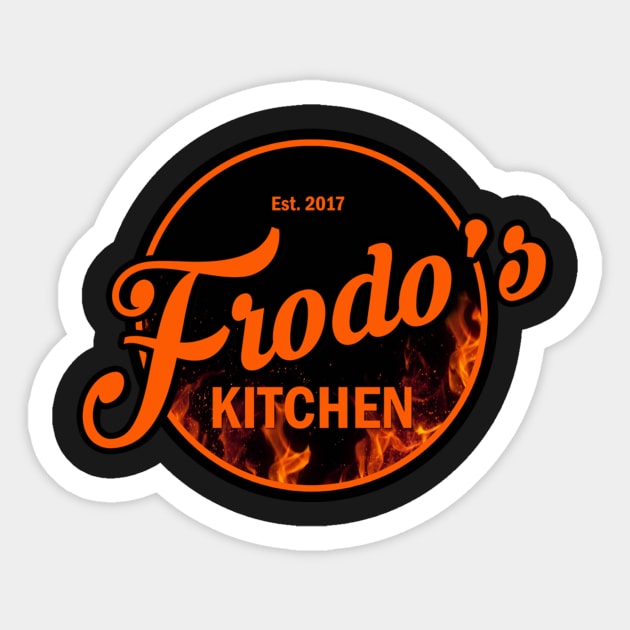 Frodo's Kitchen Sticker by roypalaboyph